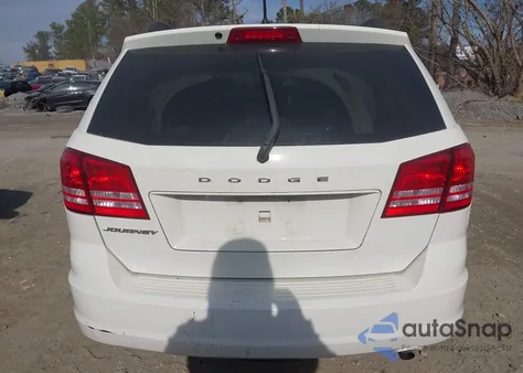 2018 Dodge Journey Se из США, поврежденный, VIN 3C4PDCAB0JT529747